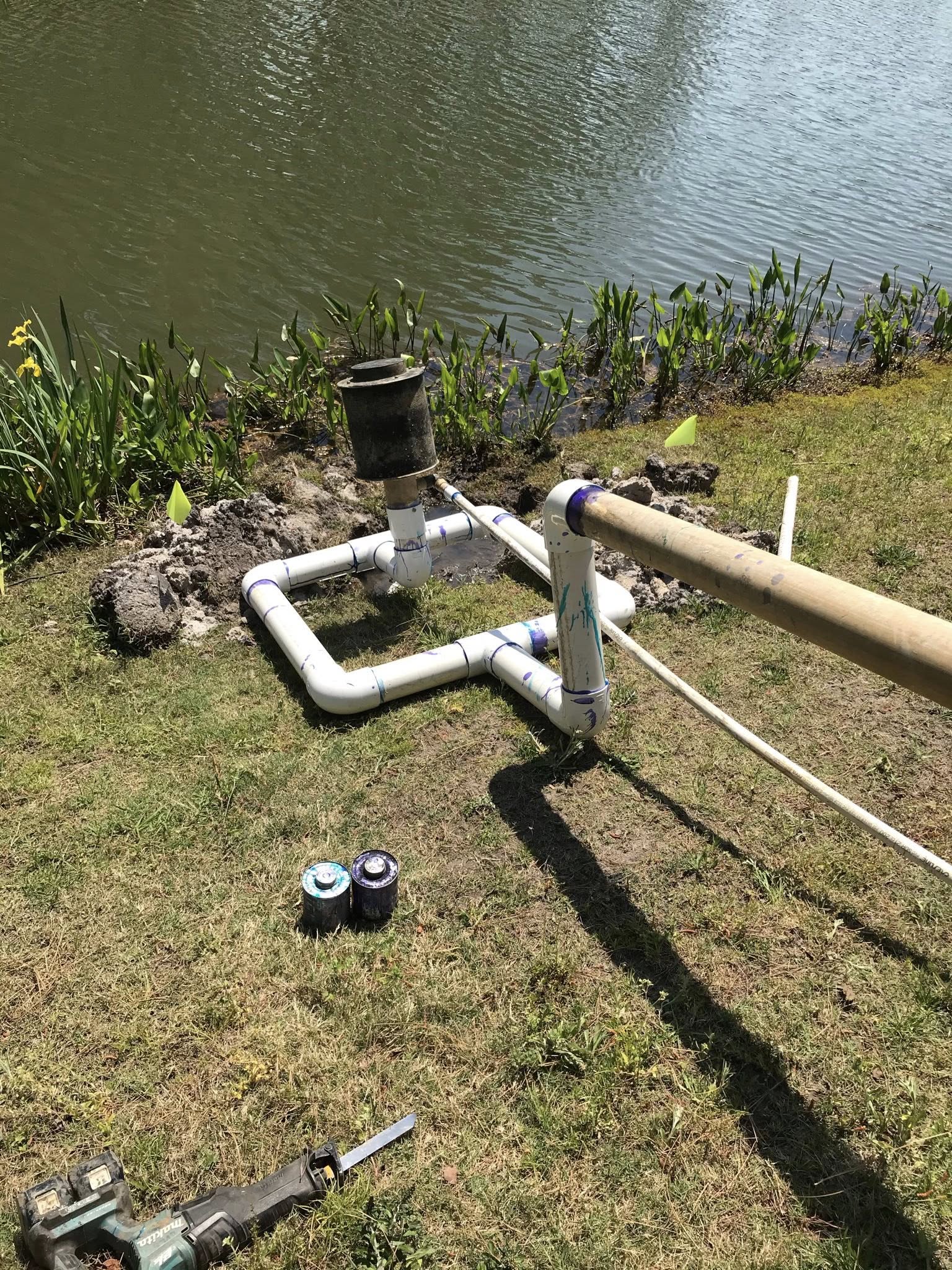 Irrigation pump suction line replacement Goose Creek SC